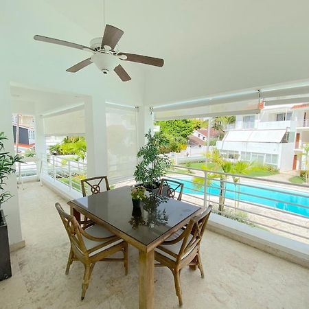 Blue Ocean Beachfront Villas & Apartments - Wifi, Pool, Bbq, Playa Los Corales Punta Cana Luaran gambar